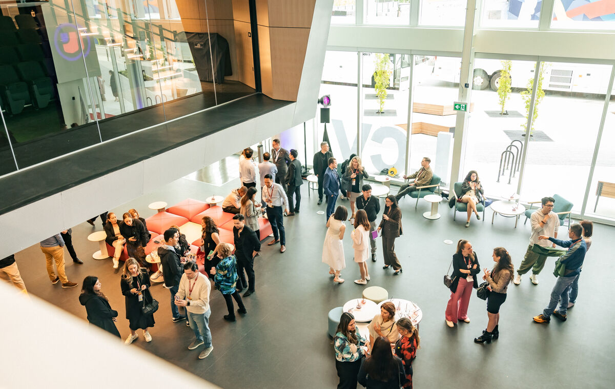 Inside Our First-Ever Sneak Peek Party at the New Campus - New Building ...