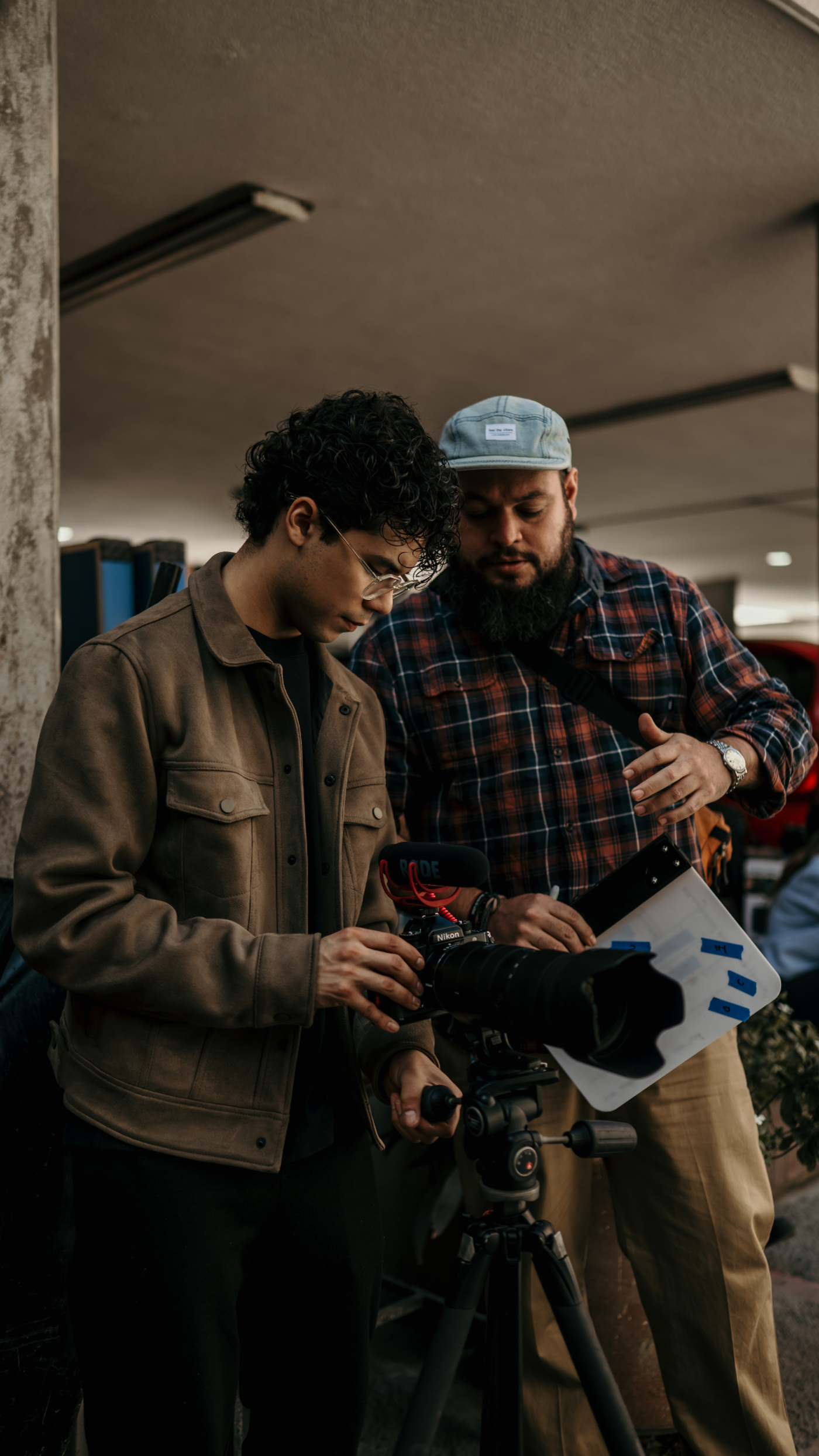 Estudiantes de Producción Audiovisual en Acción