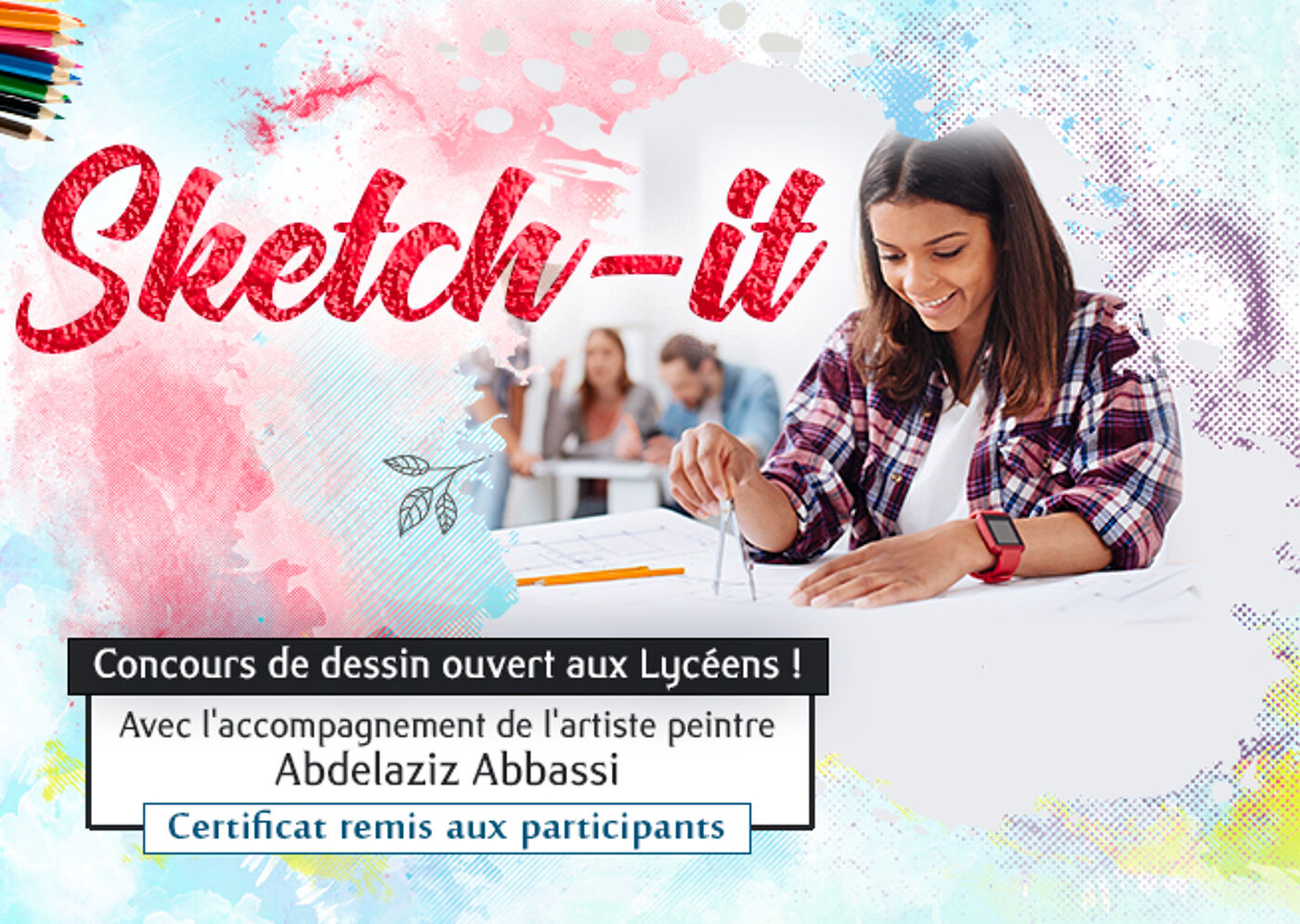 Sketch-it : Concours de Dessin pour Lycéens