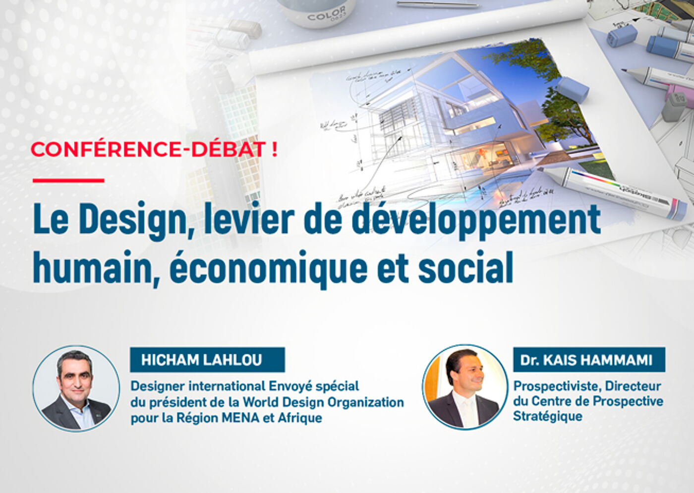 Conférence-Débat : Le Design, levier de développement humain, économique et social