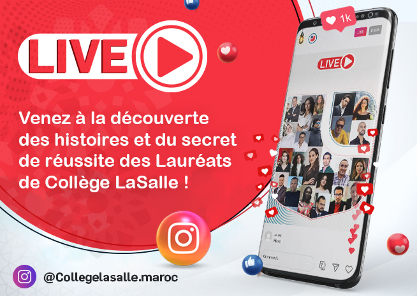 Promotion d'un Événement en Direct