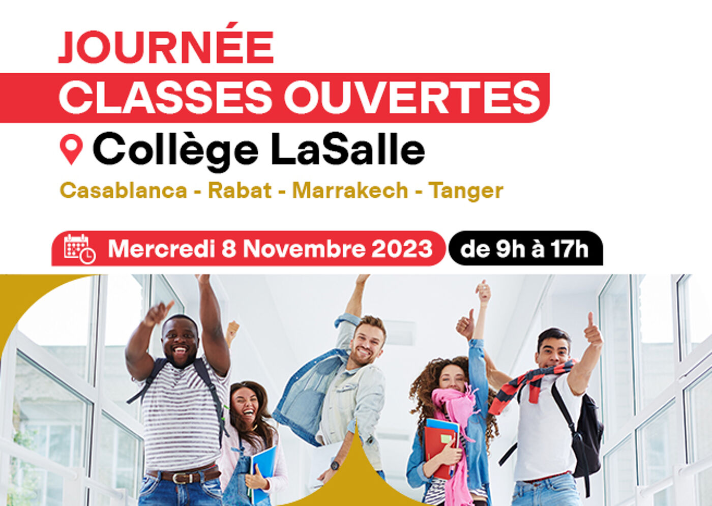 Journée des Classes Ouvertes au Collège LaSalle