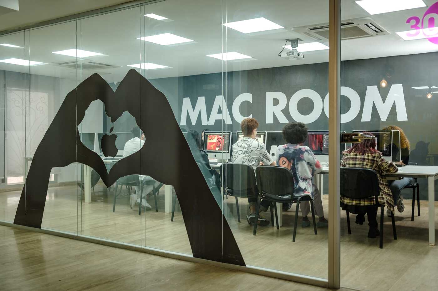 Mac Room at Collège LaSalle