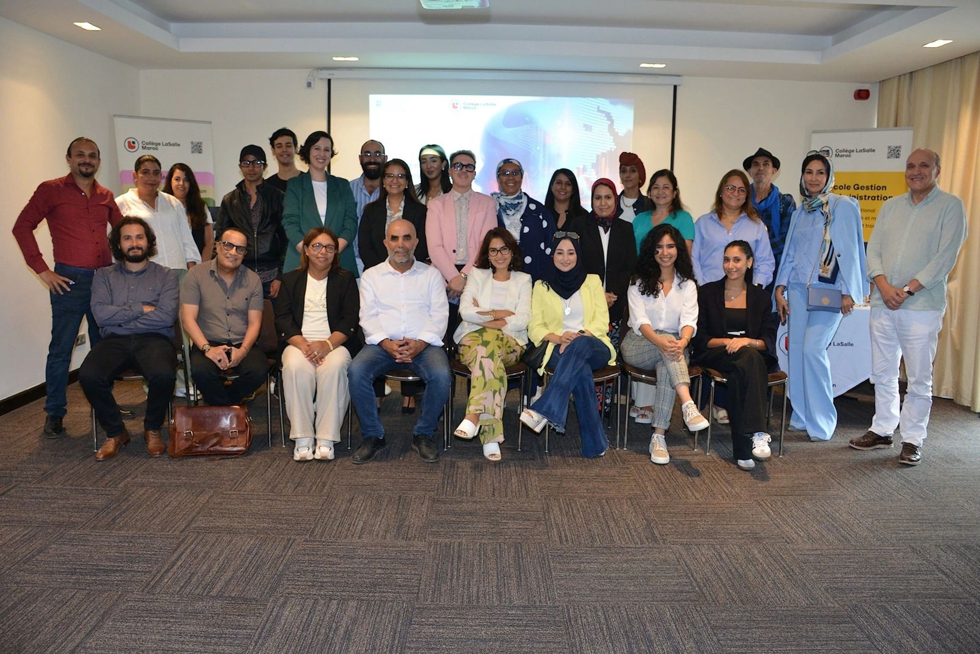 Group Photo at Educational Seminar