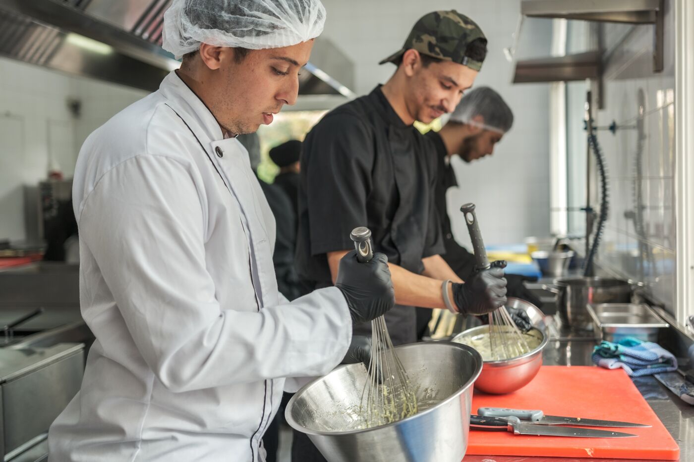 Chefs en Préparation Culinaire