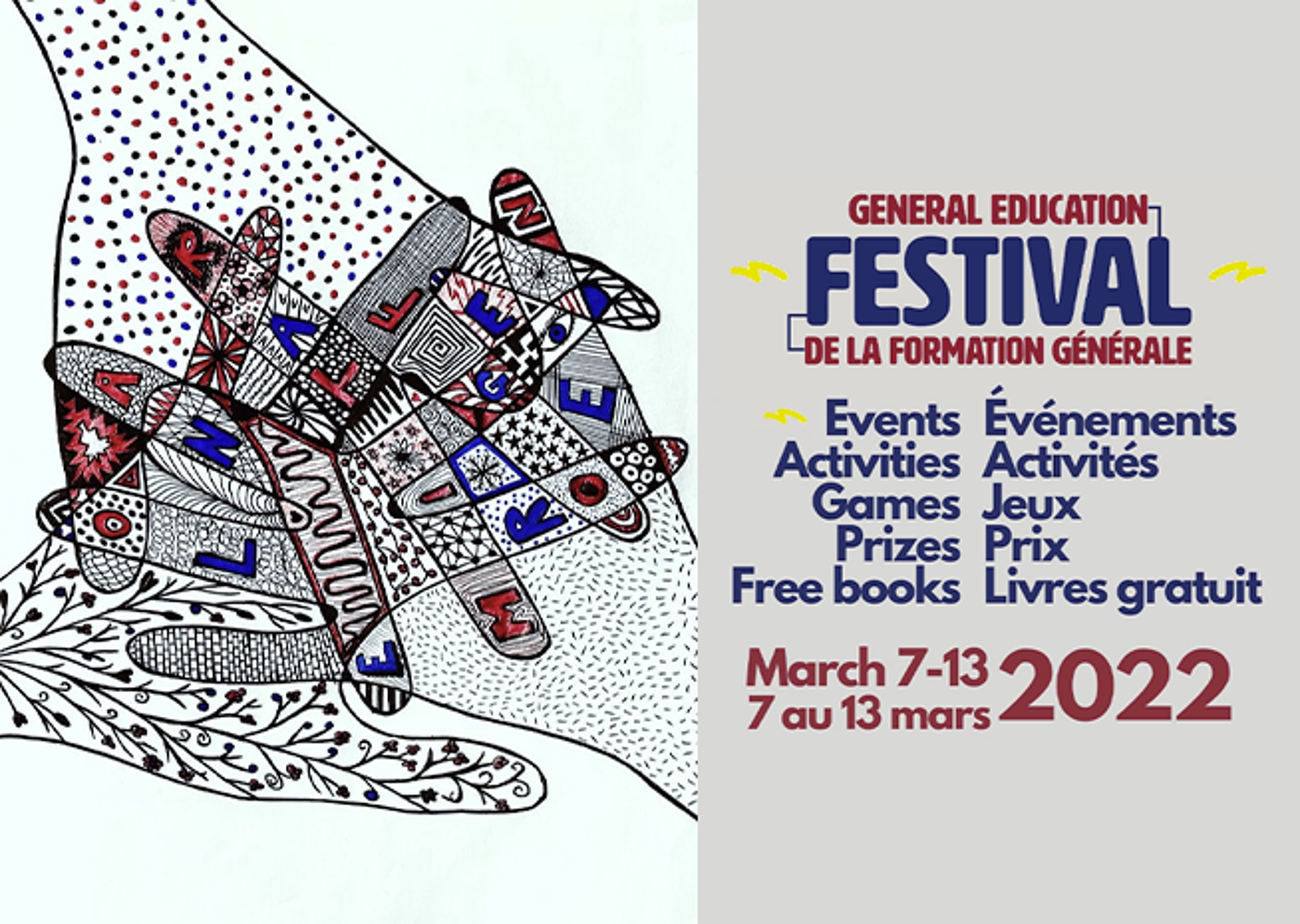 General Education Festival Poster