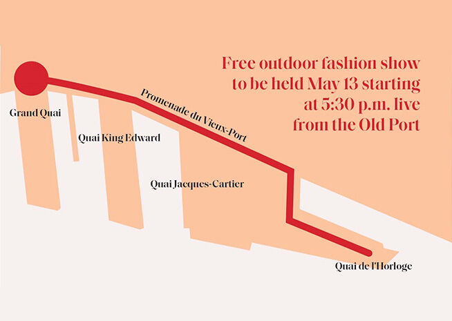 Old Port Fashion Show Map" Old Port Fashion Show Map"