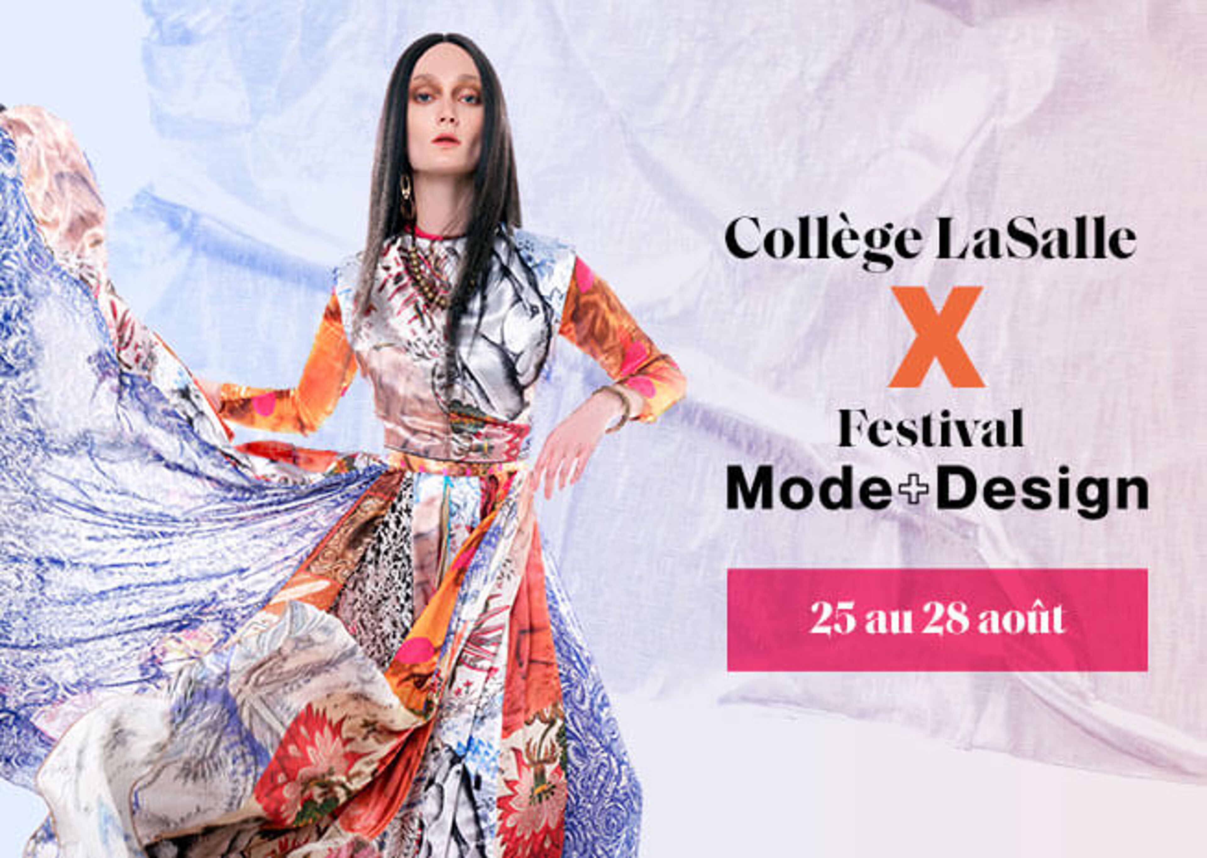  Le Collège LaSalle s'associe avec le Festival Mode+Design pour un événement célébrant la mode, prévu pour le 25-28 août.