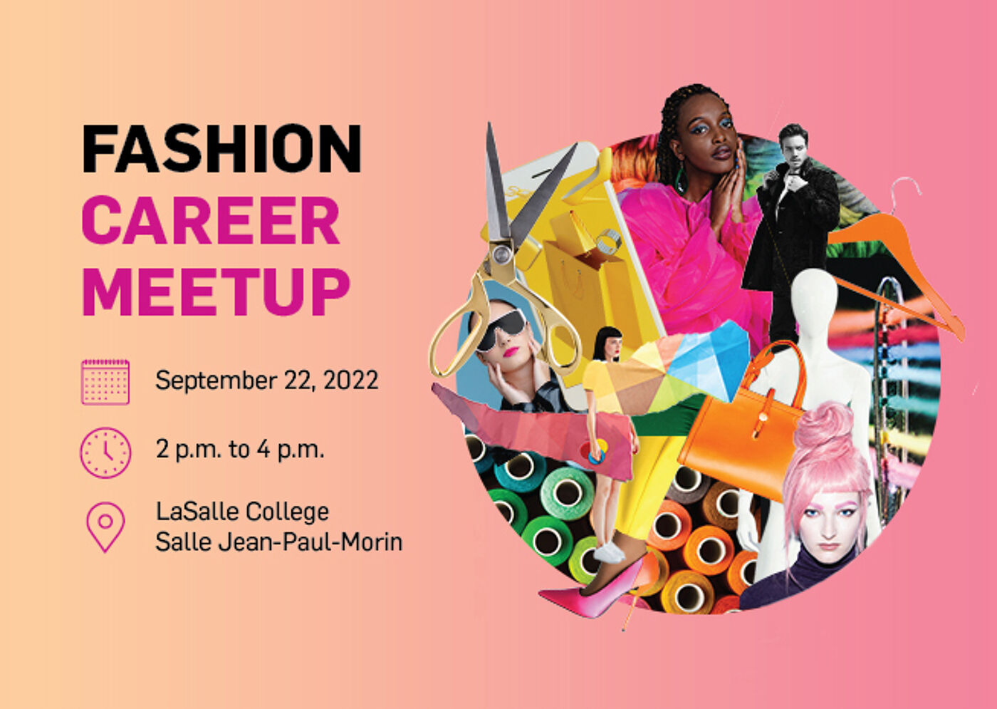 Fashion Career Meetup Flyer