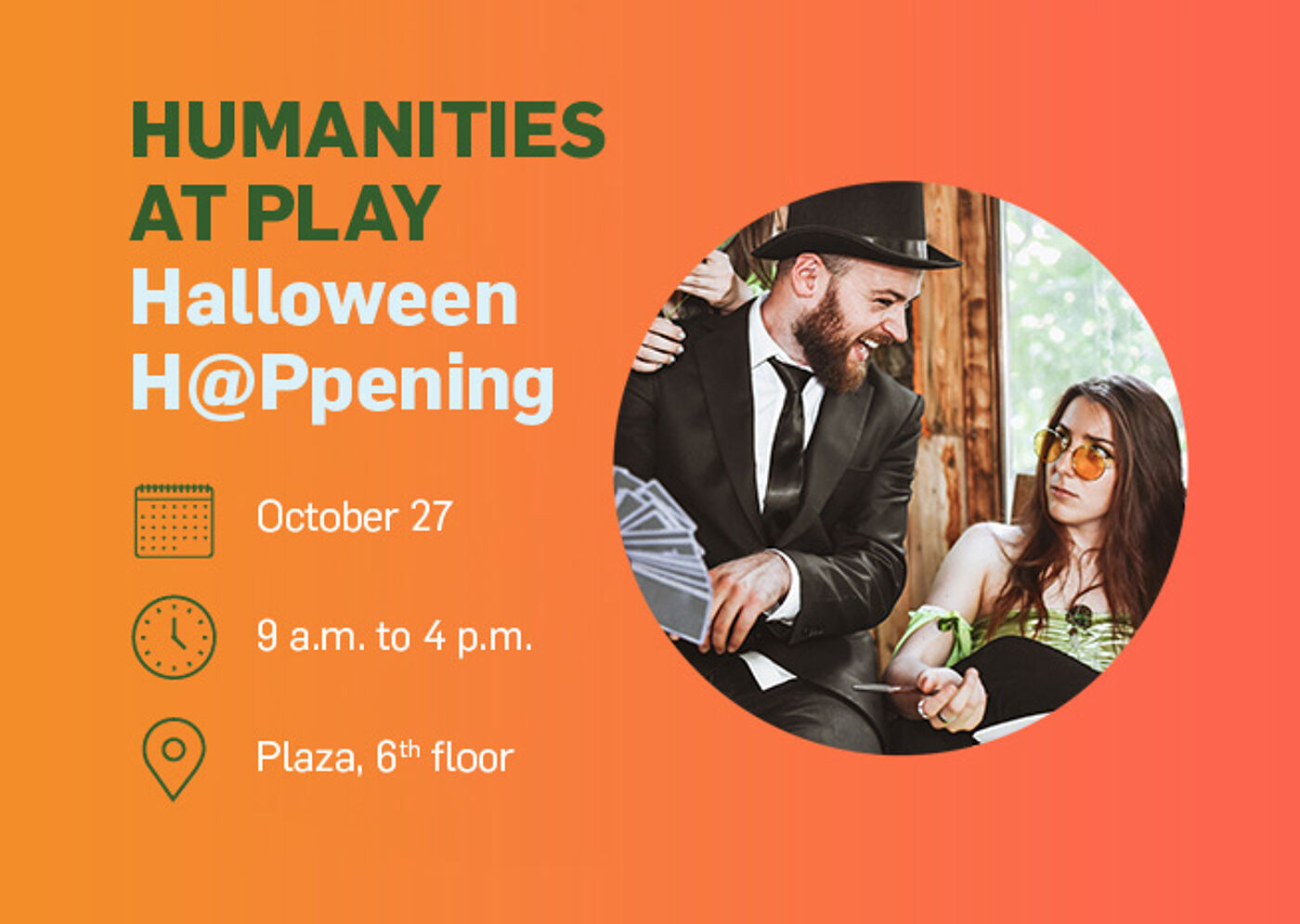 Humanities Halloween Event Announcement