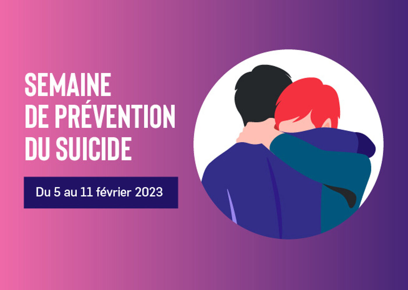 Affiche de Sensibilisation à la Semaine de Prévention du Suicide