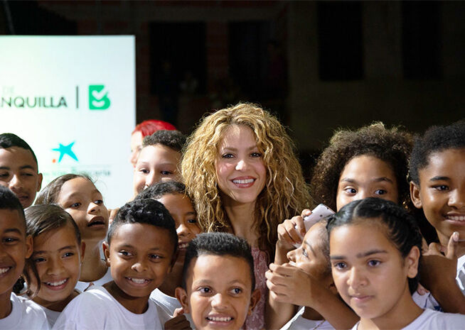 Shakira and LCI Education Foundation Shakira and LCI Education Foundation