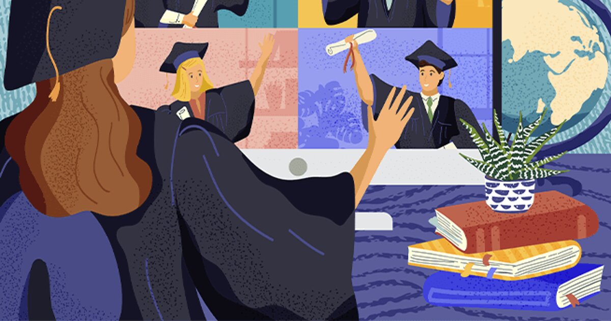 Public Distance Example Graduation Students are taking their graduation ceremony by storm! - {PrimaryLabel ...