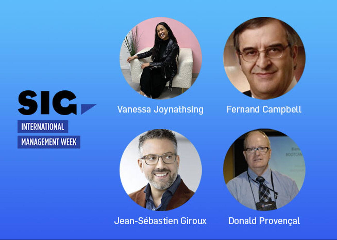 Management Week Speakers