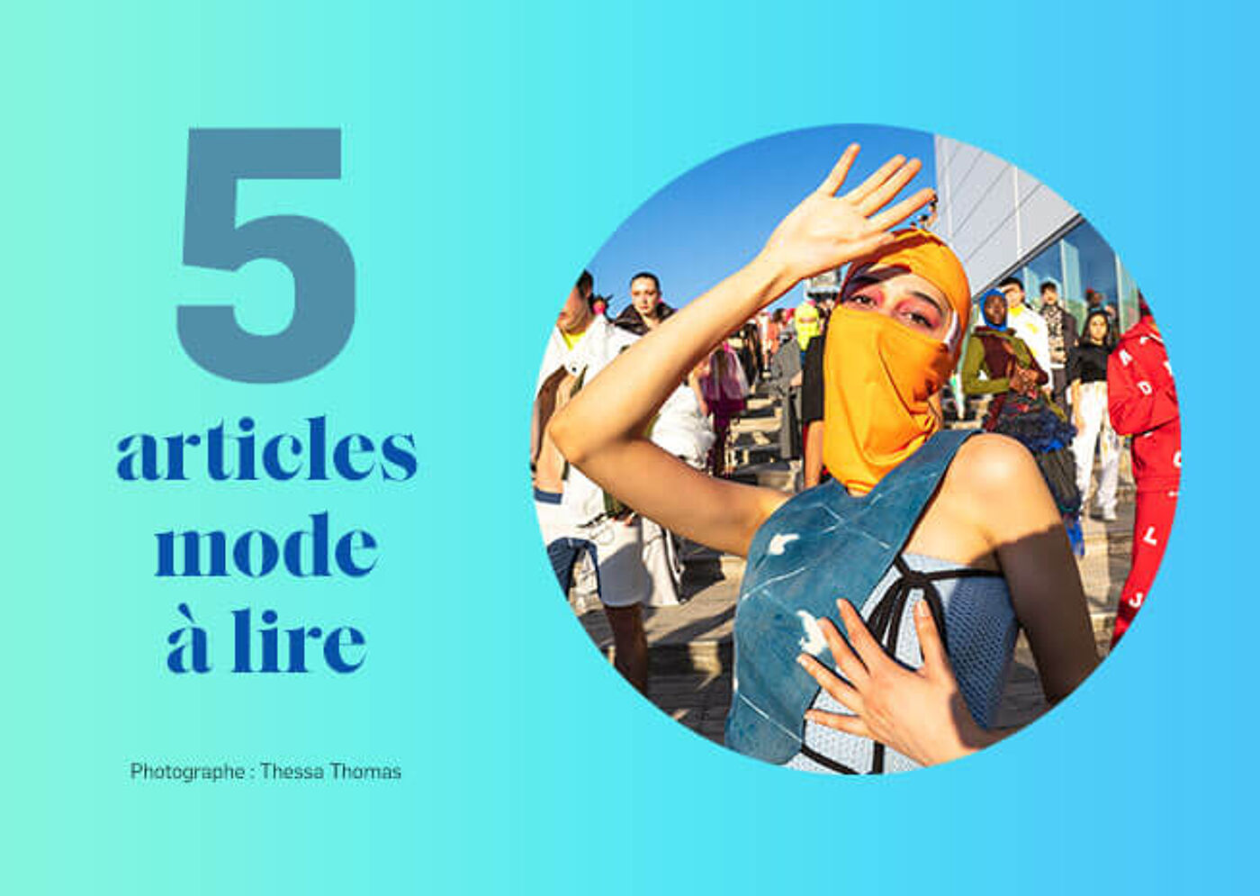 Publicité pour une liste de lecture mode