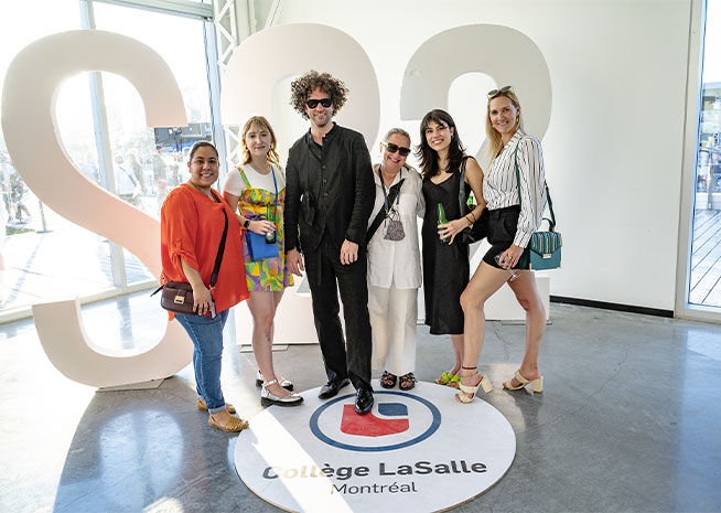 Group at Collège LaSalle Event, Montréal Group at Collège LaSalle Event, Montréal
