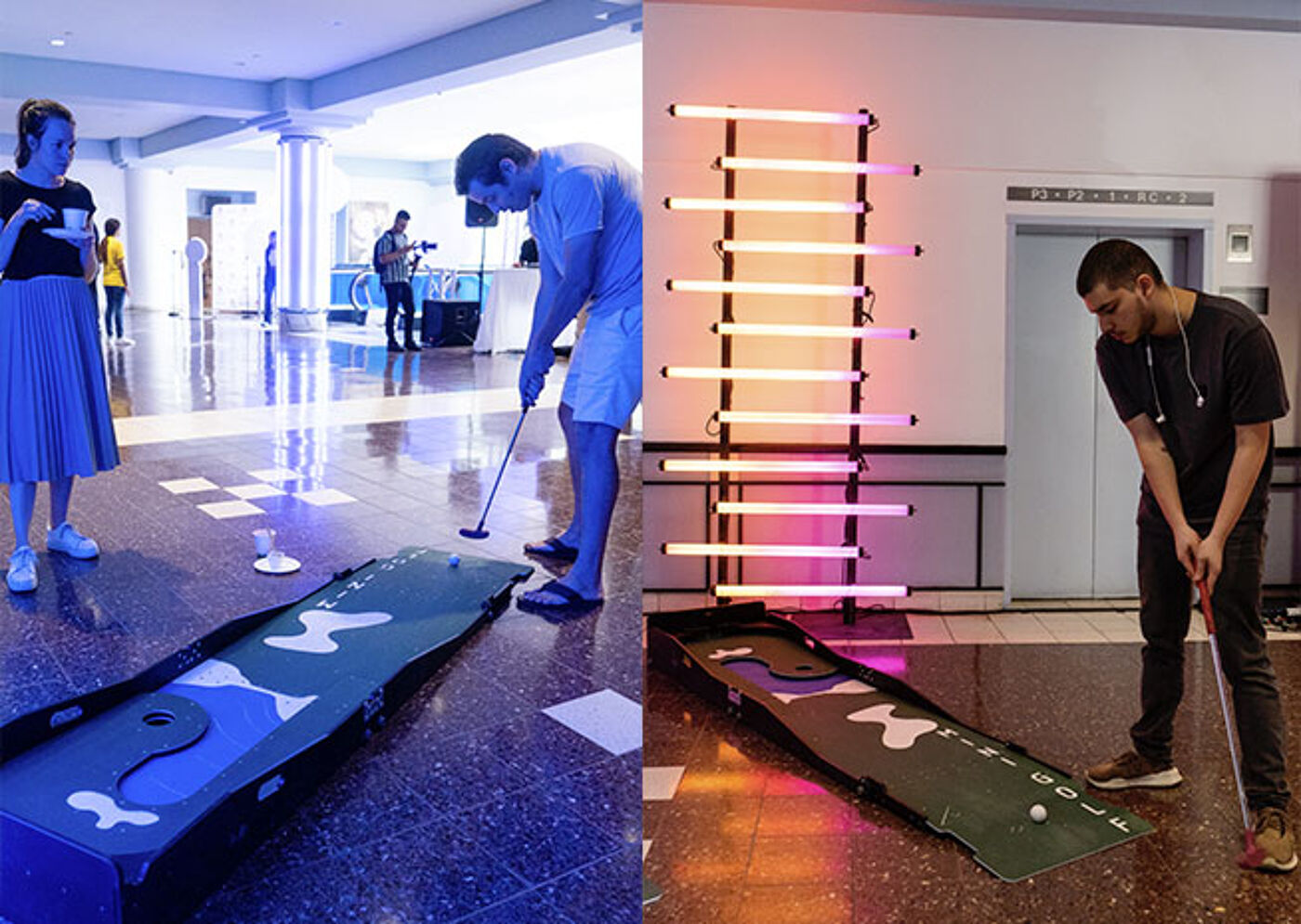 Indoor Mini Golf Activity