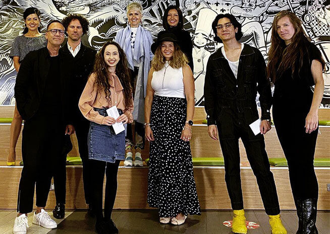 Creative Minds: A Group of Designers at the Art Exhibition Creative Minds: A Group of Designers at the Art Exhibition