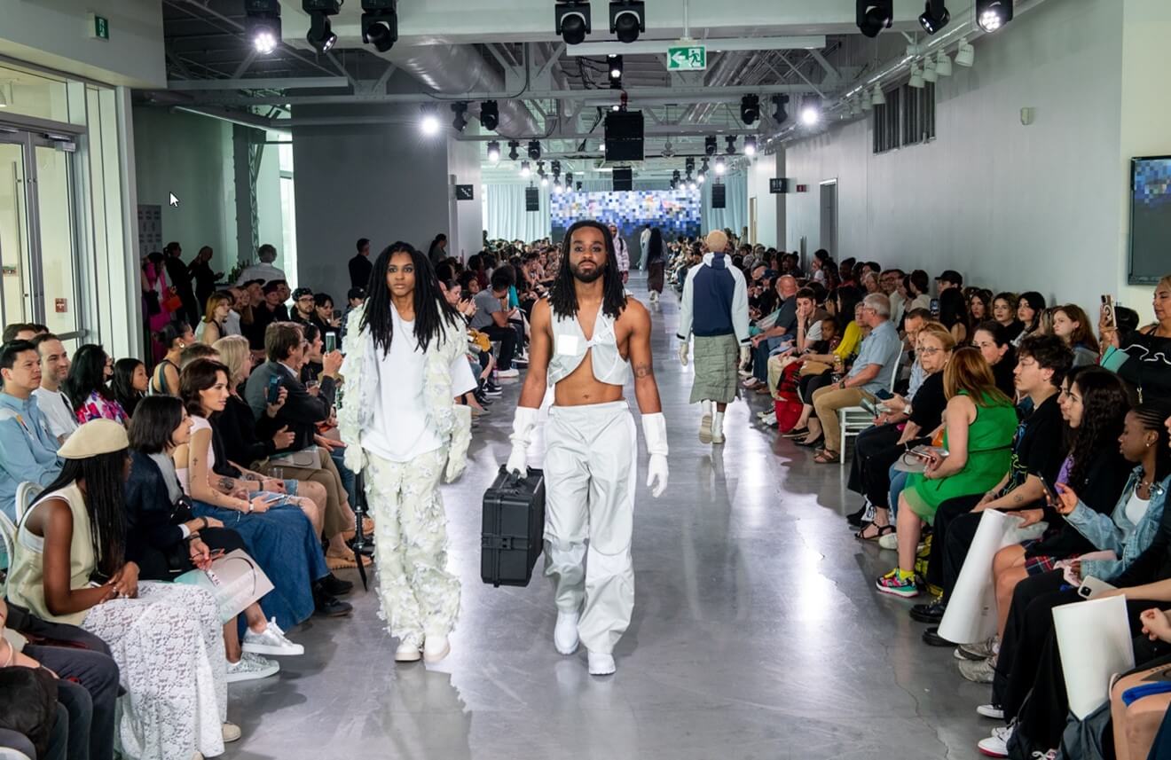 Fashion Show in Progress Fashion Show in Progress