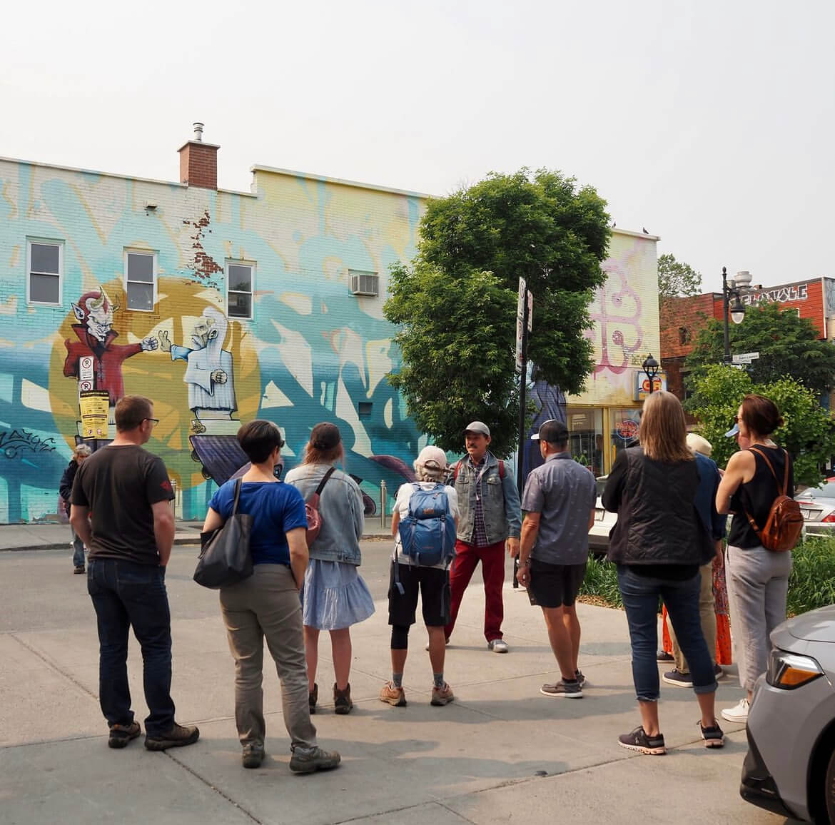 Street Art Tour in Progress Street Art Tour in Progress