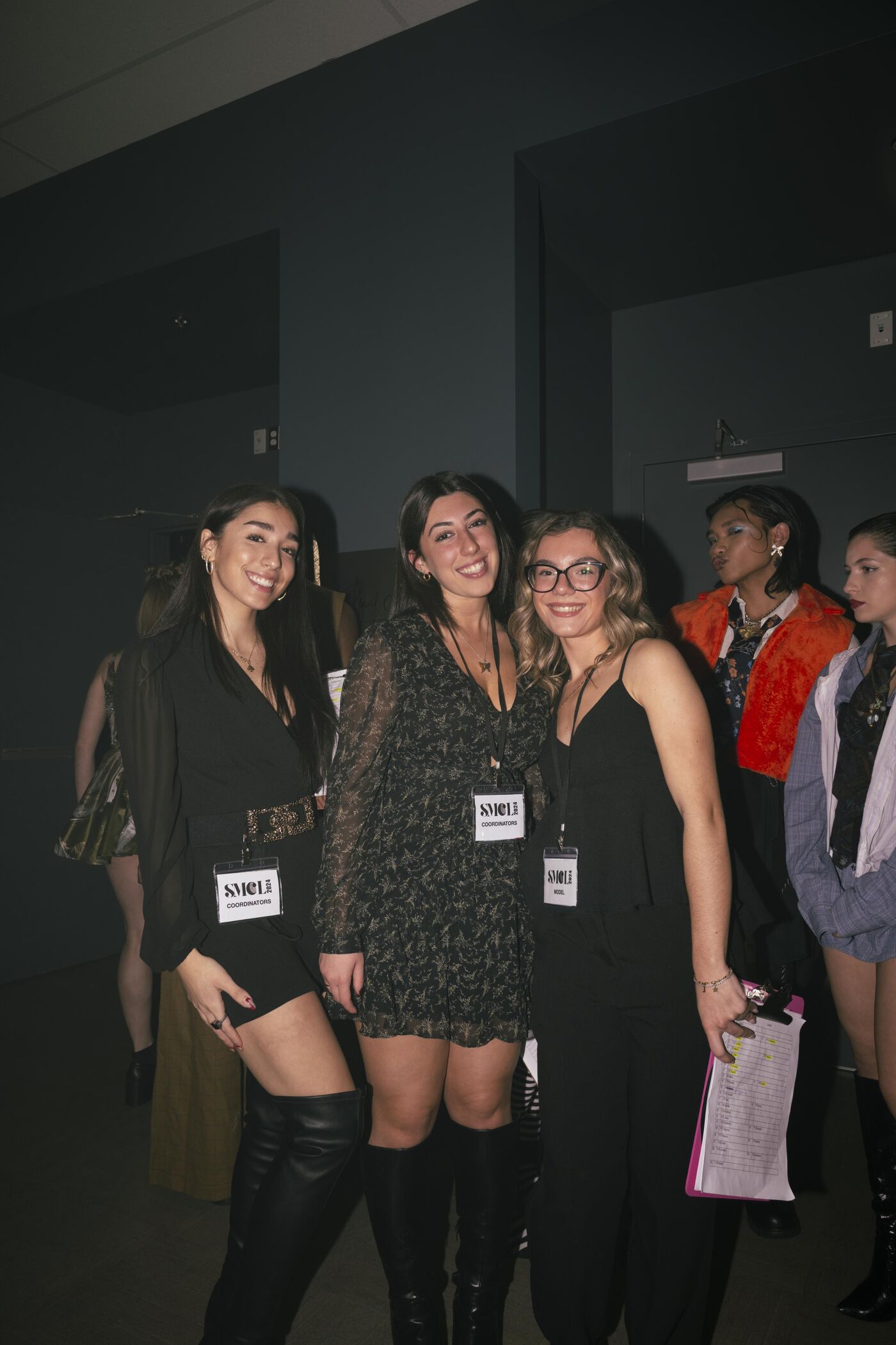 Backstage Team at Fashion Event