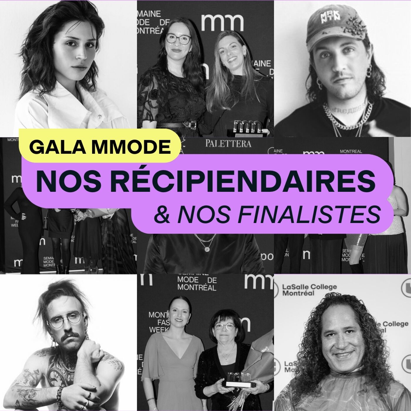 Gala Mmode Recipients and Finalists