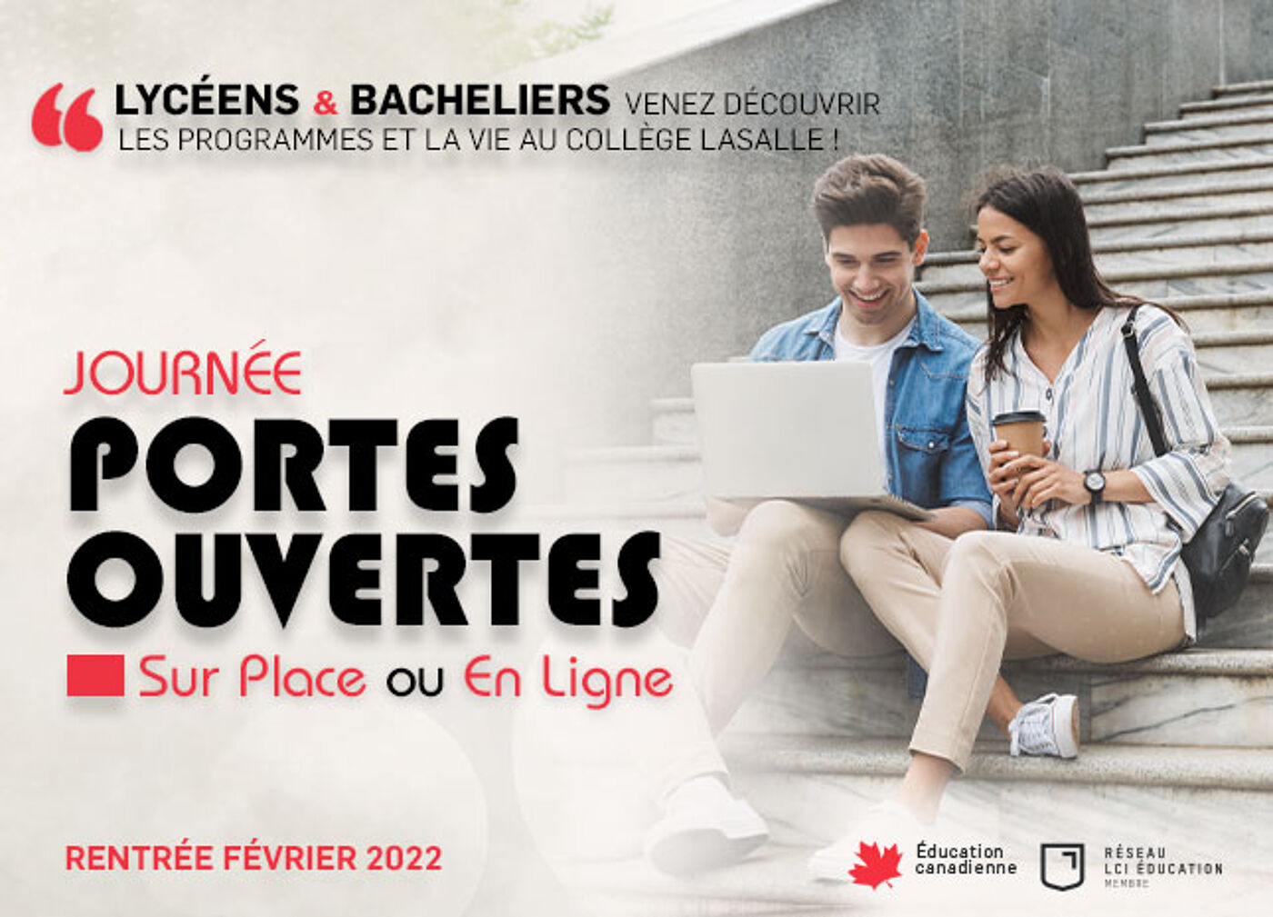 Invitation à la journée portes ouvertes pour étudiants