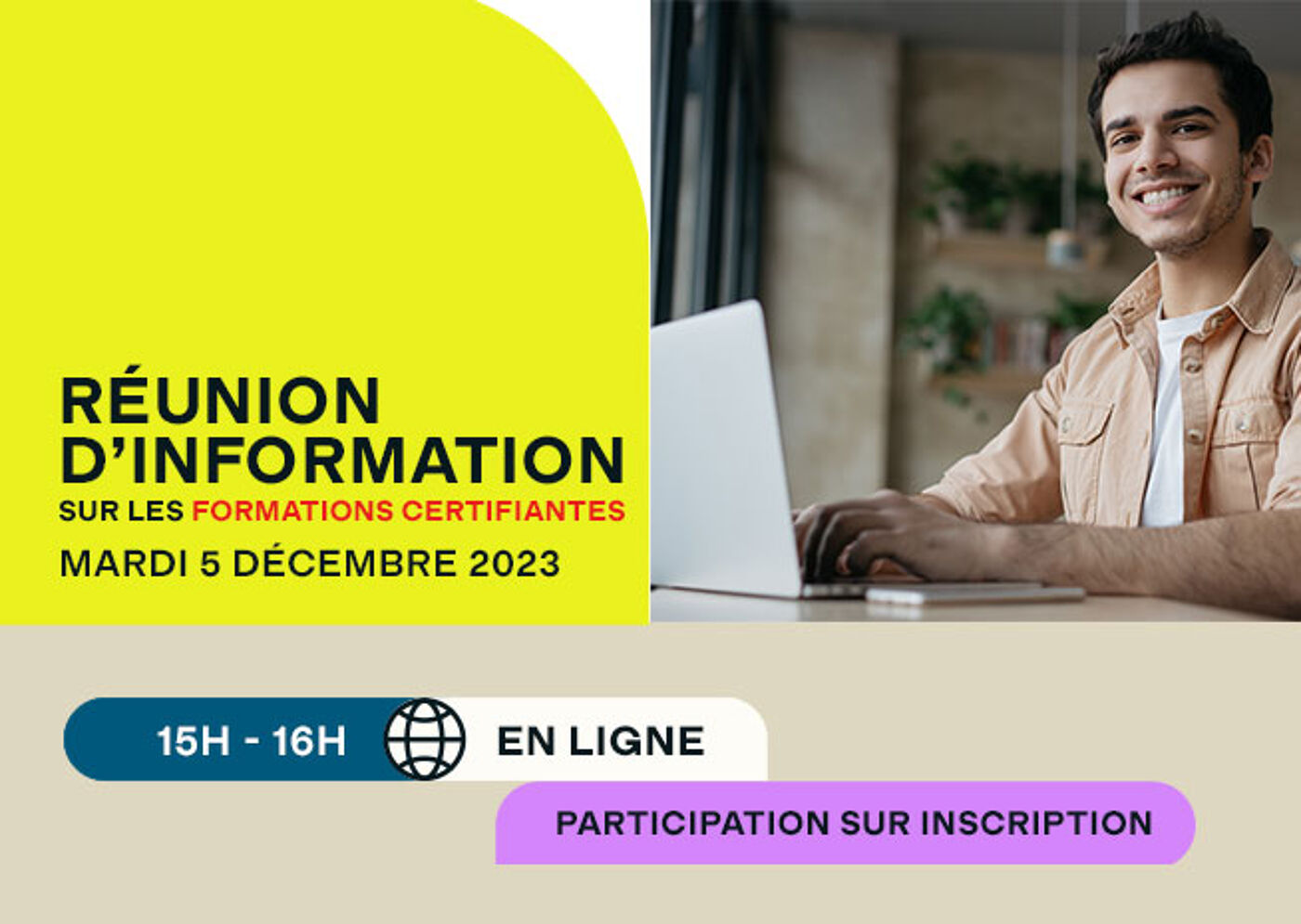 Réunion d'Information sur les Formations Certifiantes