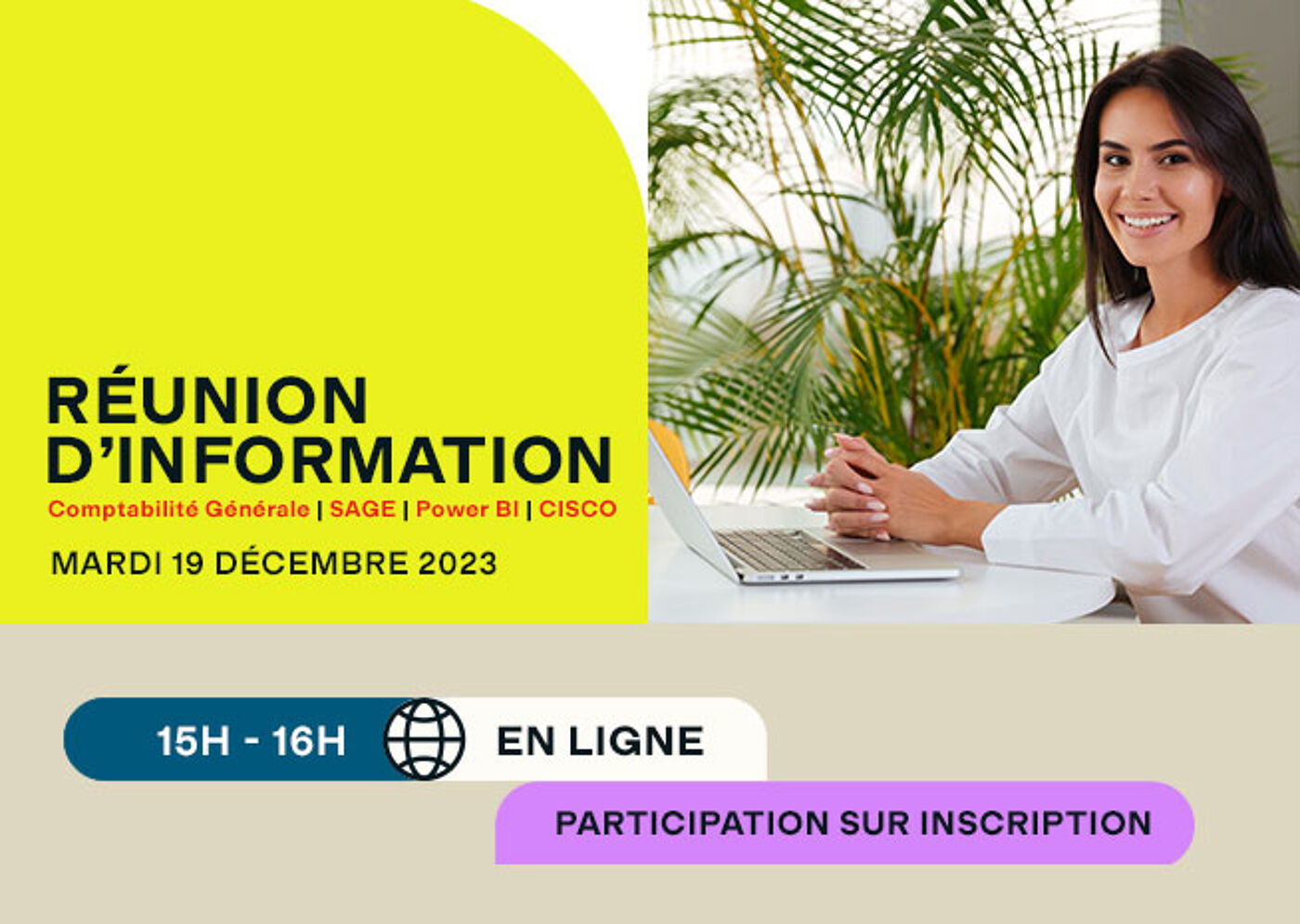 Réunion d'Information sur la Formation en Logiciels de Gestion