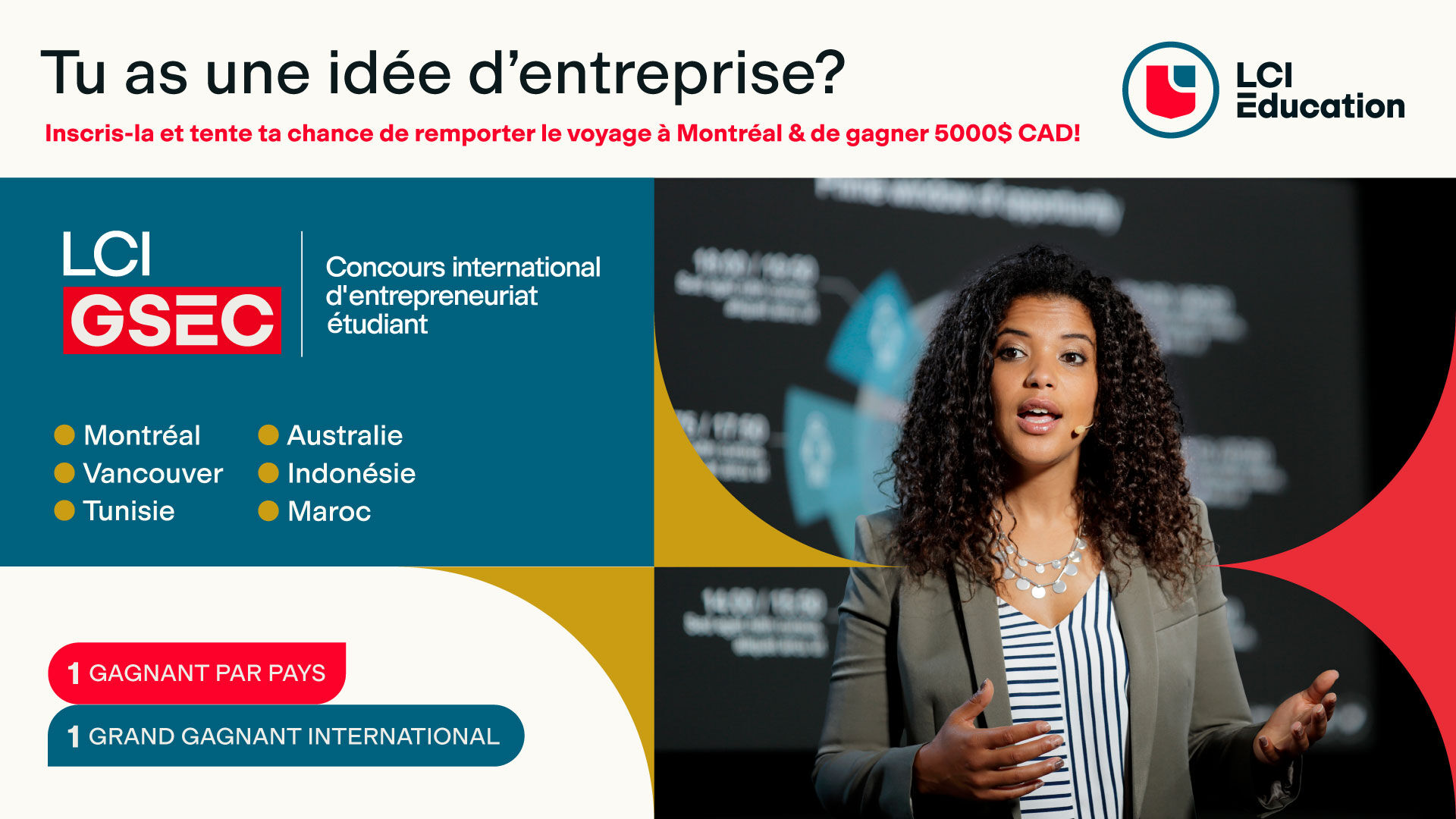 Promotion du Concours Entrepreneurial