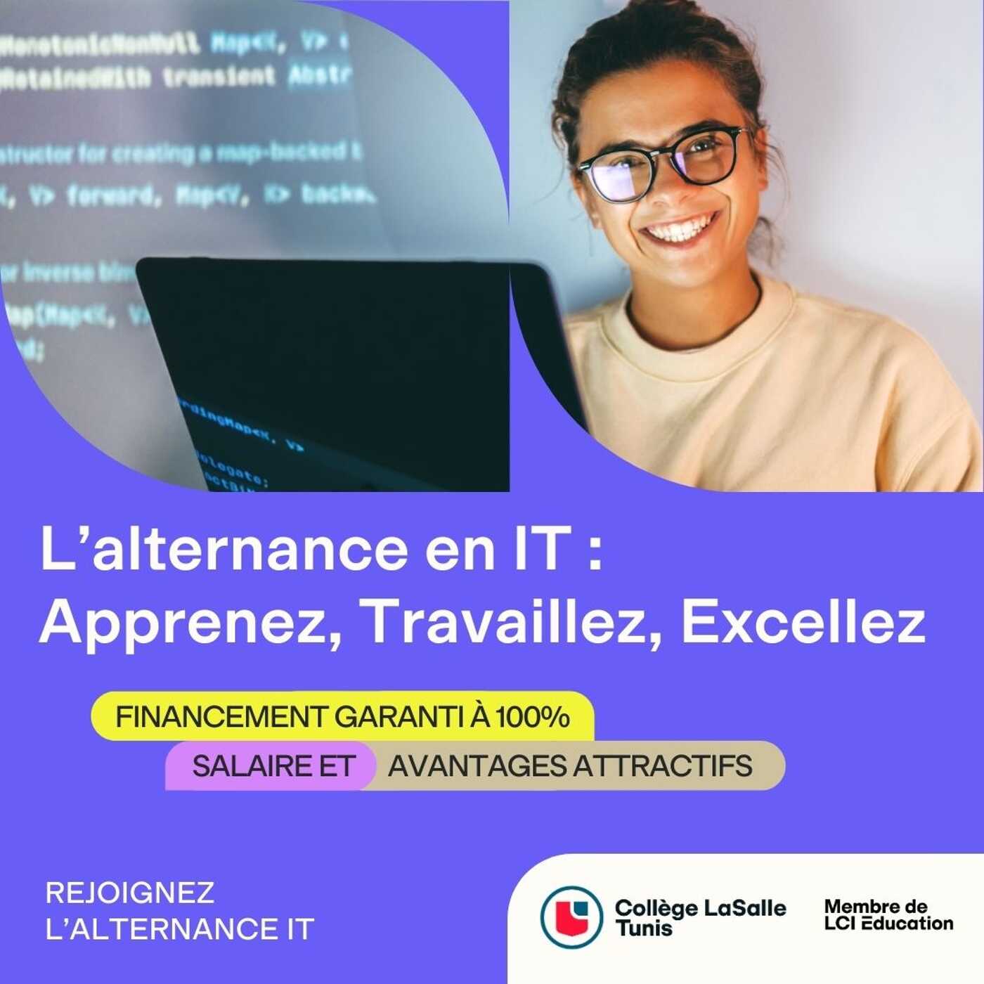 Programme d'alternance en IT au Collège LaSalle Tunis