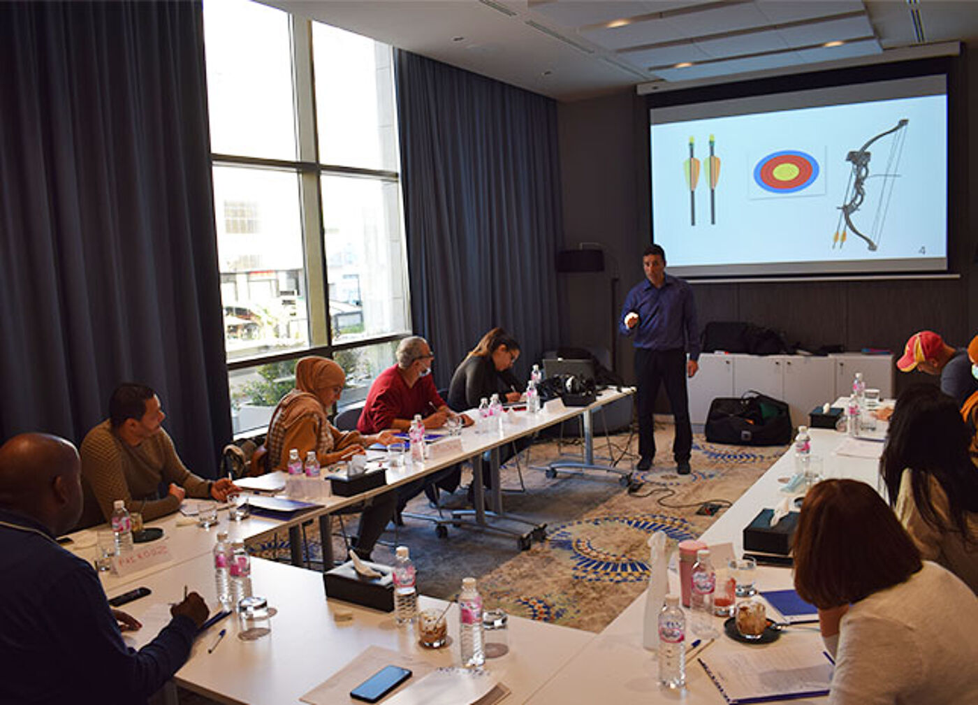 Session de formation en entreprise