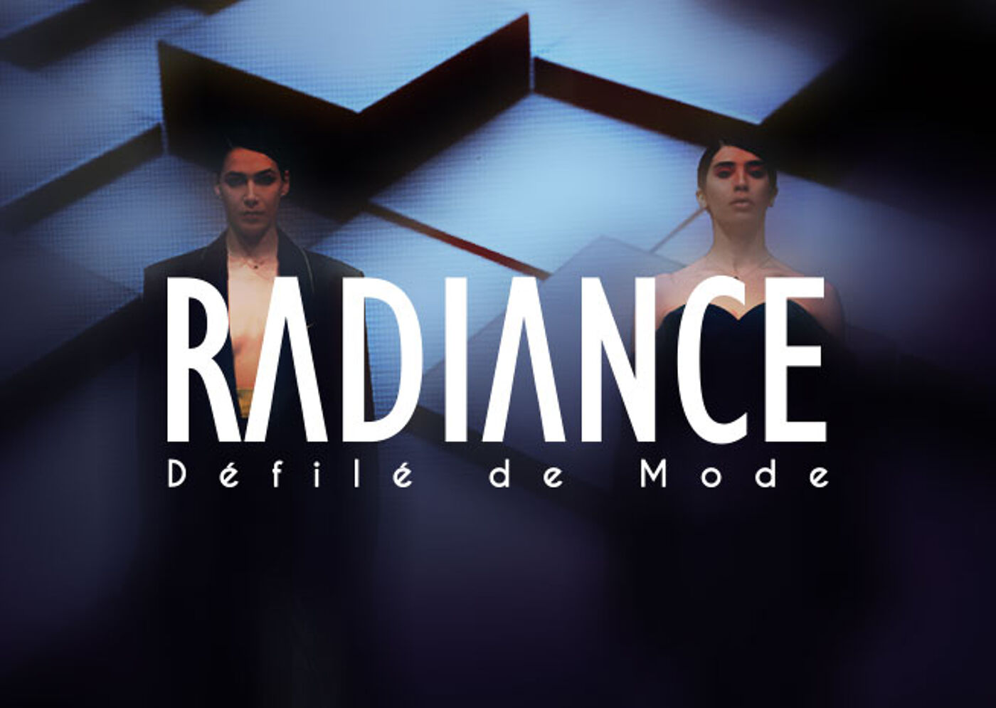Visuel promotionnel de l'événement de mode Radiance