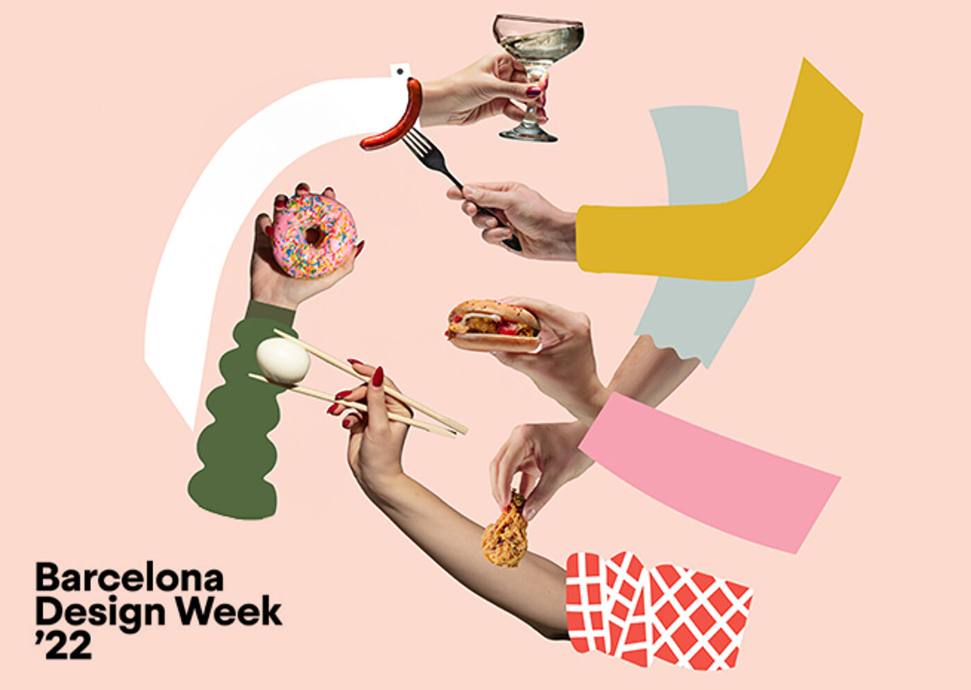 Póster de la Semana del Diseño de Barcelona '22