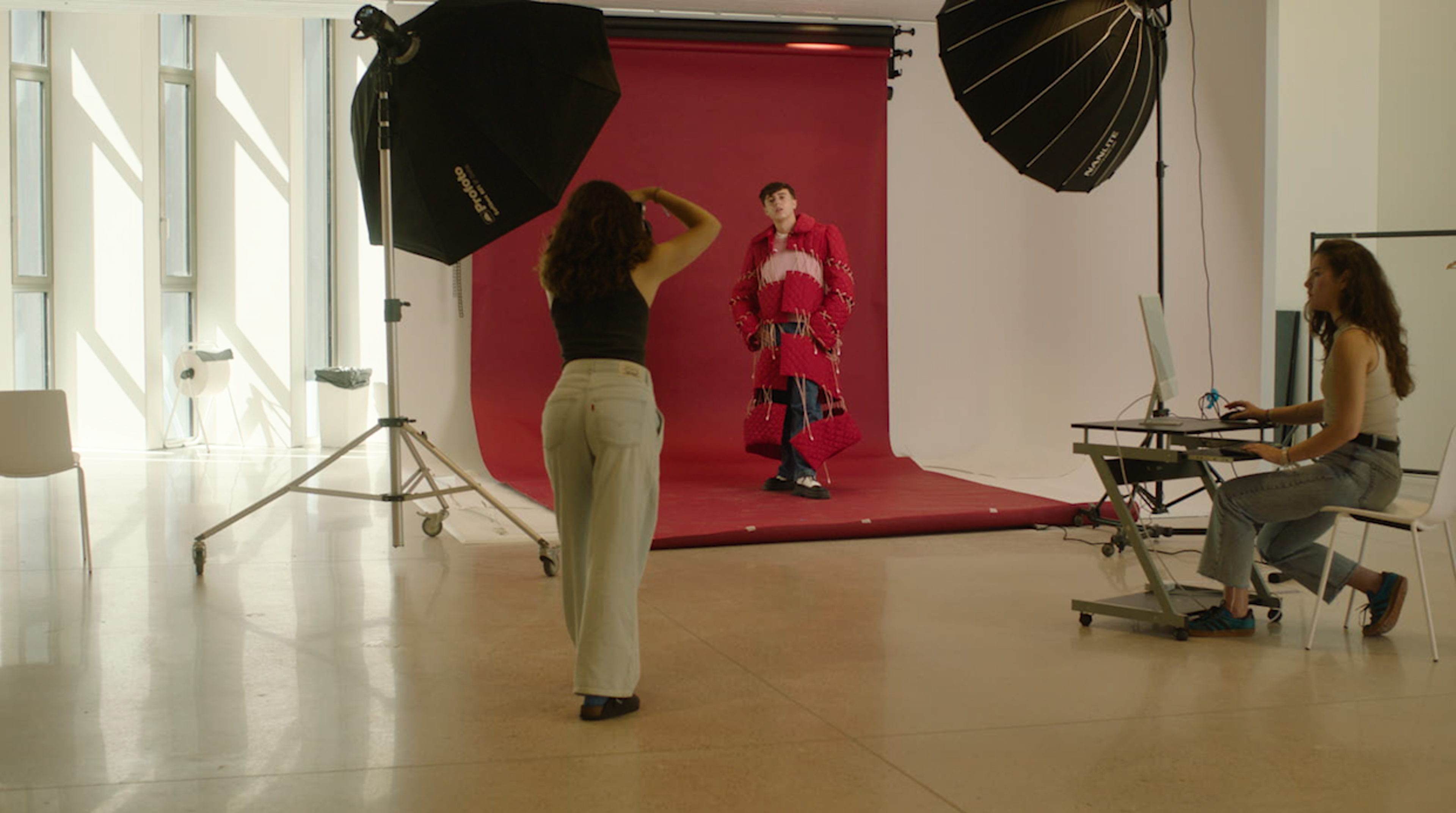 Fashion Photoshoot in Studio Setting