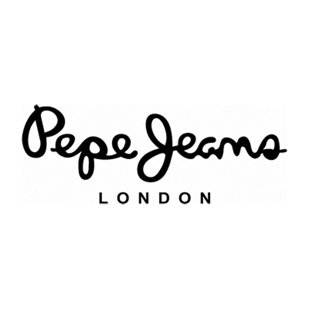 Stylized script of "Pepe Jeans" with "LONDON" in a smaller capital font below.