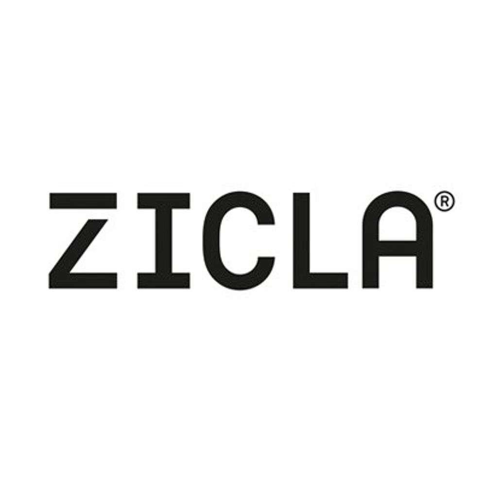 A black-and-white logo featuring the capitalized word "ZICLA" with a registered trademark symbol.