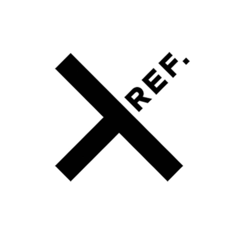 A bold black X on a white background with the word "REF." diagonally placed over it.