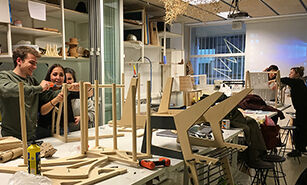 Design Students in Workshop