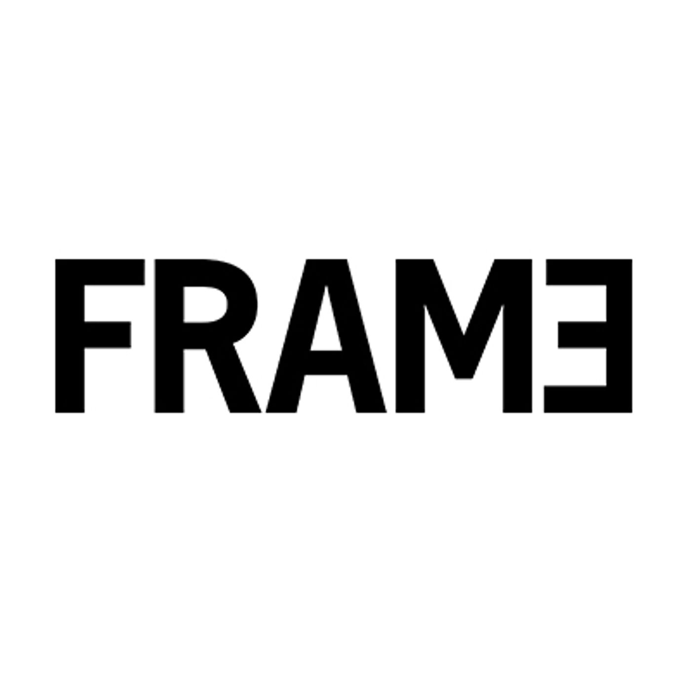 Logo for Frame magazine.