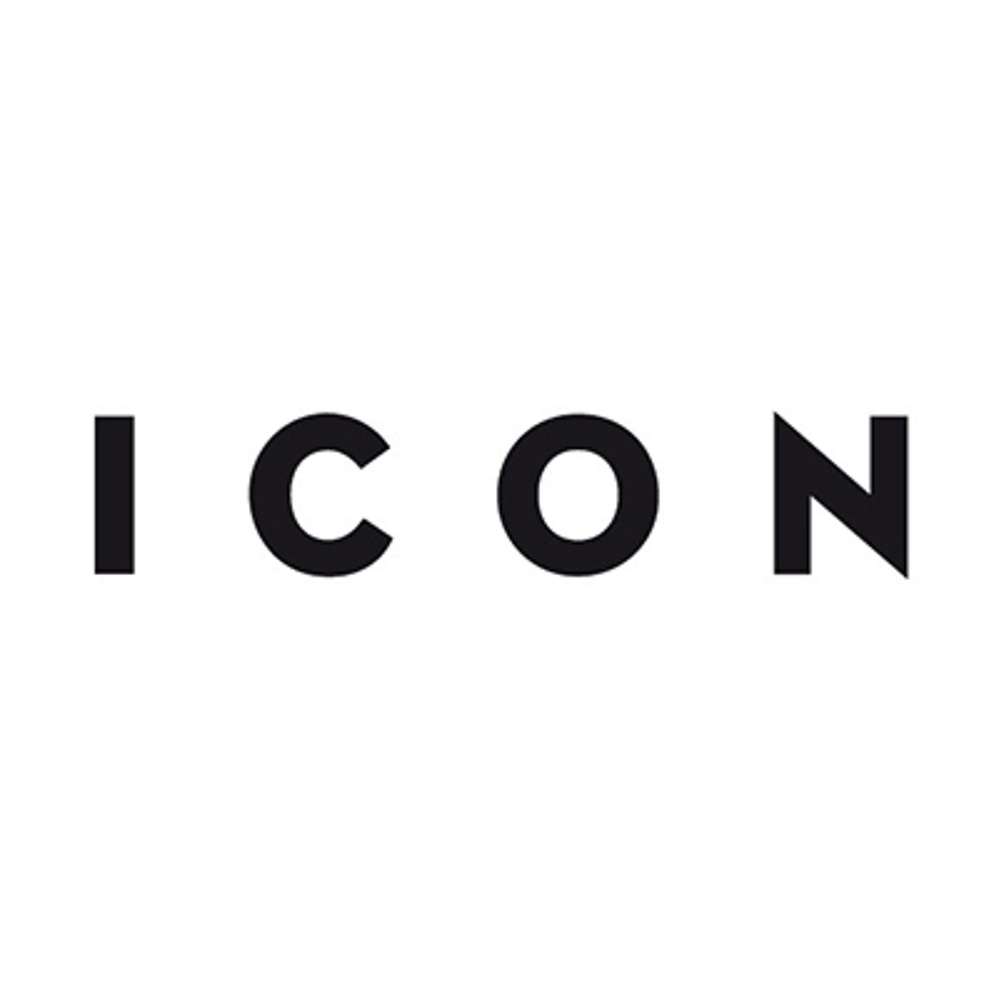 Logo for Icon magazine.