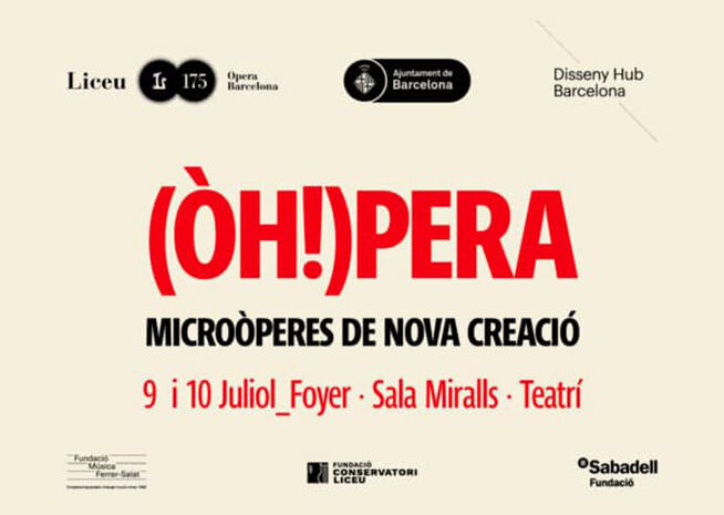 Opera Event Poster