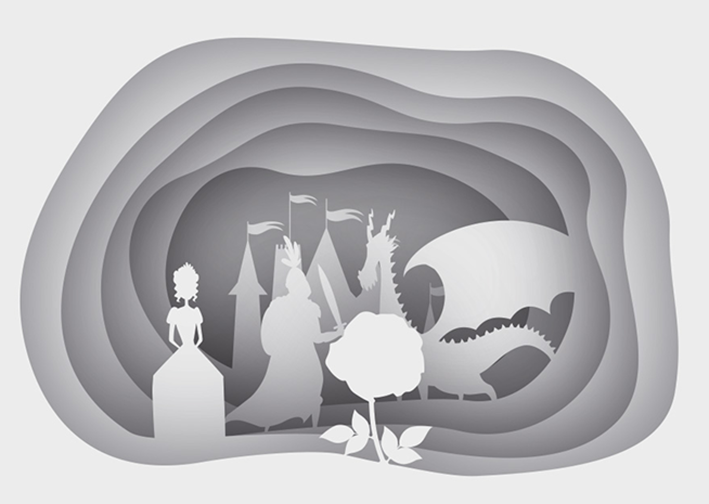 Silhouette Story in Layers