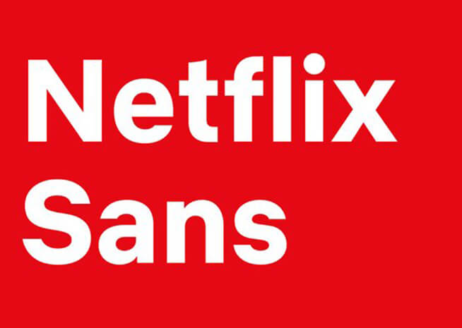 Tipo de letra Netflix Sans