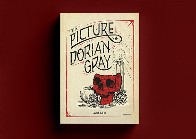 Portada del libro "El retrato de Dorian Gray" Portada del libro "El retrato de Dorian Gray"