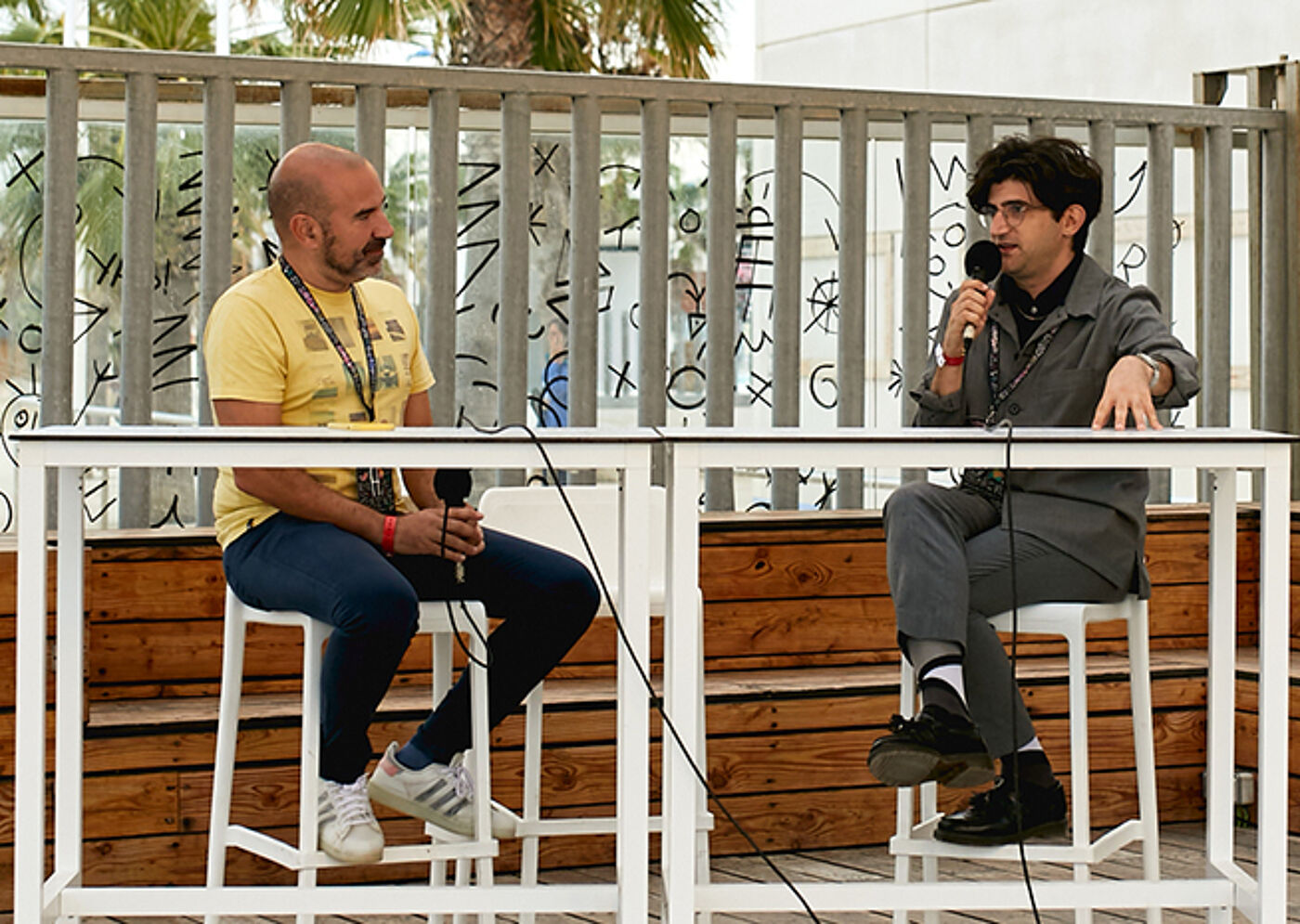 Conference Speakers in Discussion