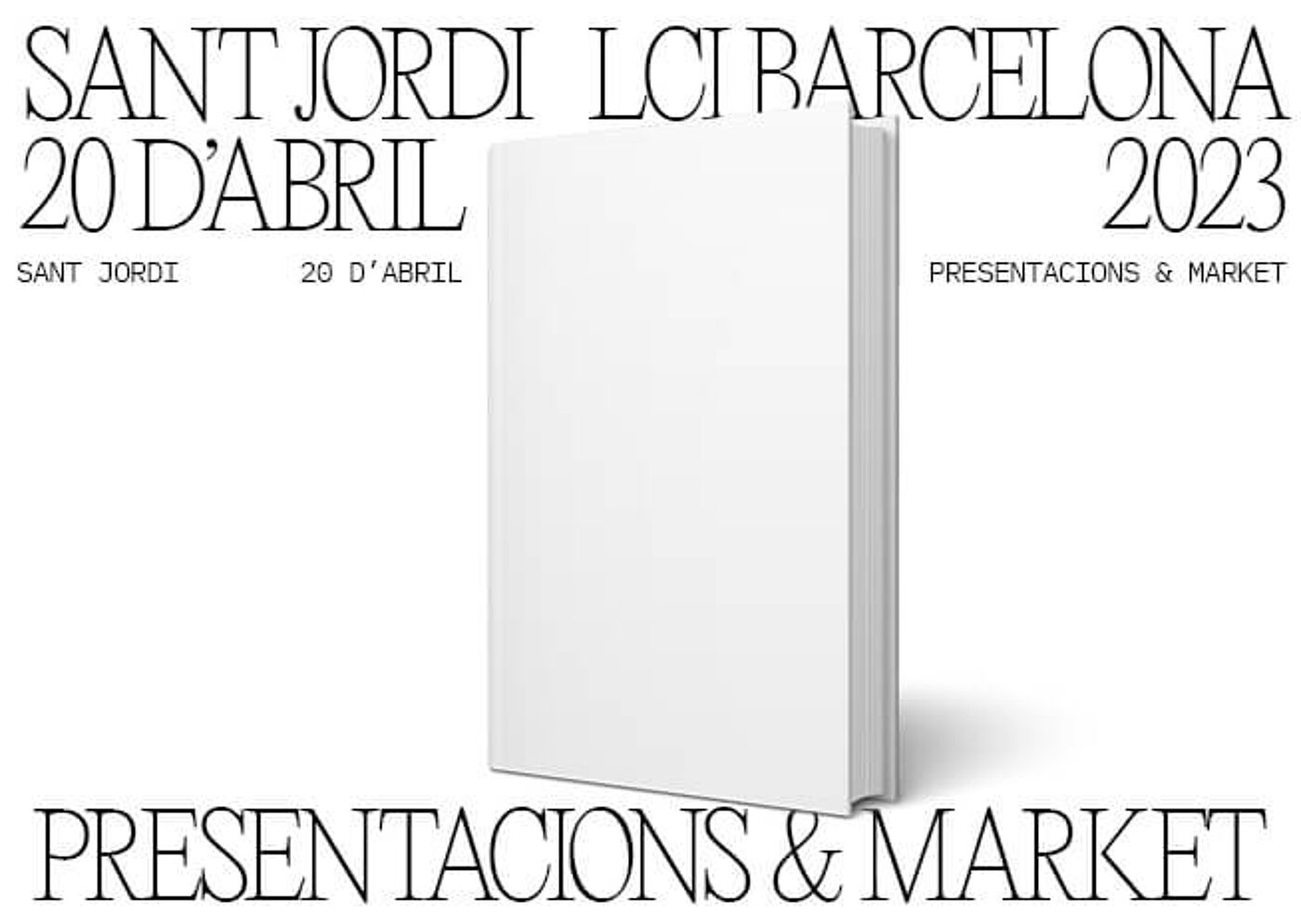 Póster del Evento de Sant Jordi, LCI Barcelona 2023