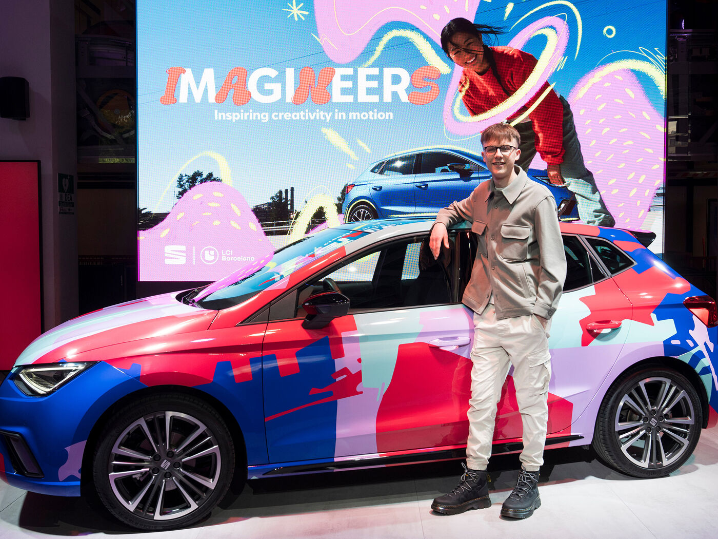 LCI Barcelona and SEAT Imagineers contest presentation and prize