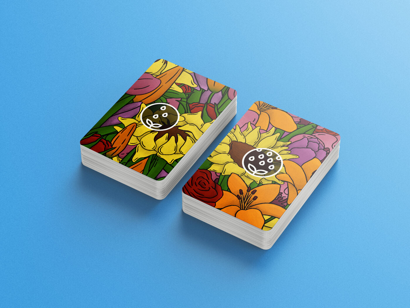 Floral Playing Cards