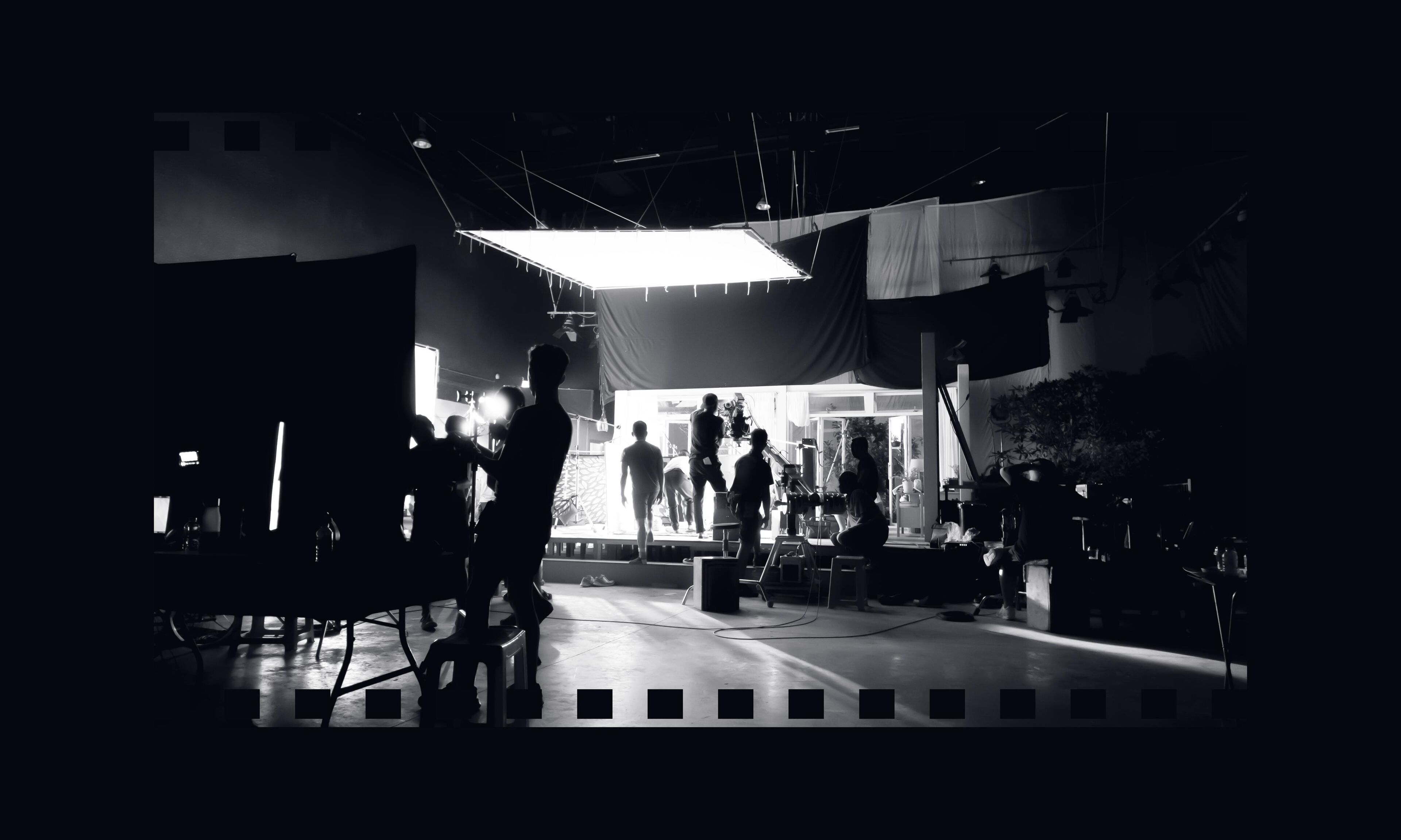  Set de Filmación en Producción